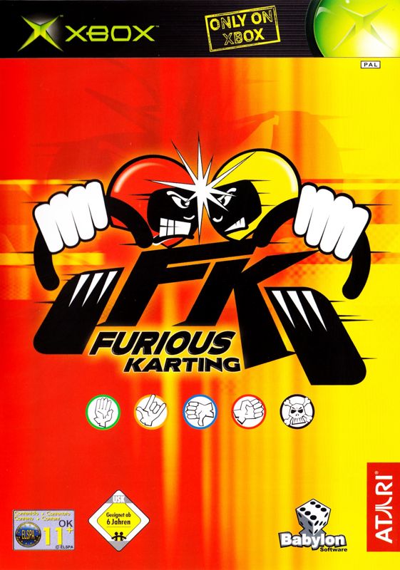 Front Cover for Furious Karting (Xbox)