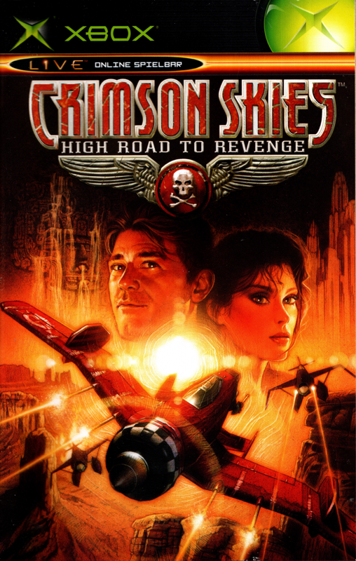 Manual for Crimson Skies: High Road to Revenge (Xbox): Front