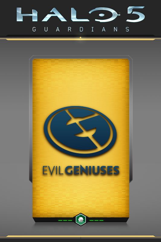 Front Cover for Halo 5: Guardians - HCS Evil Geniuses (EG) REQ Pack (Xbox One) (download release)