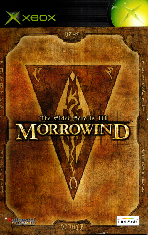 Manual for The Elder Scrolls III: Morrowind (Xbox): Front