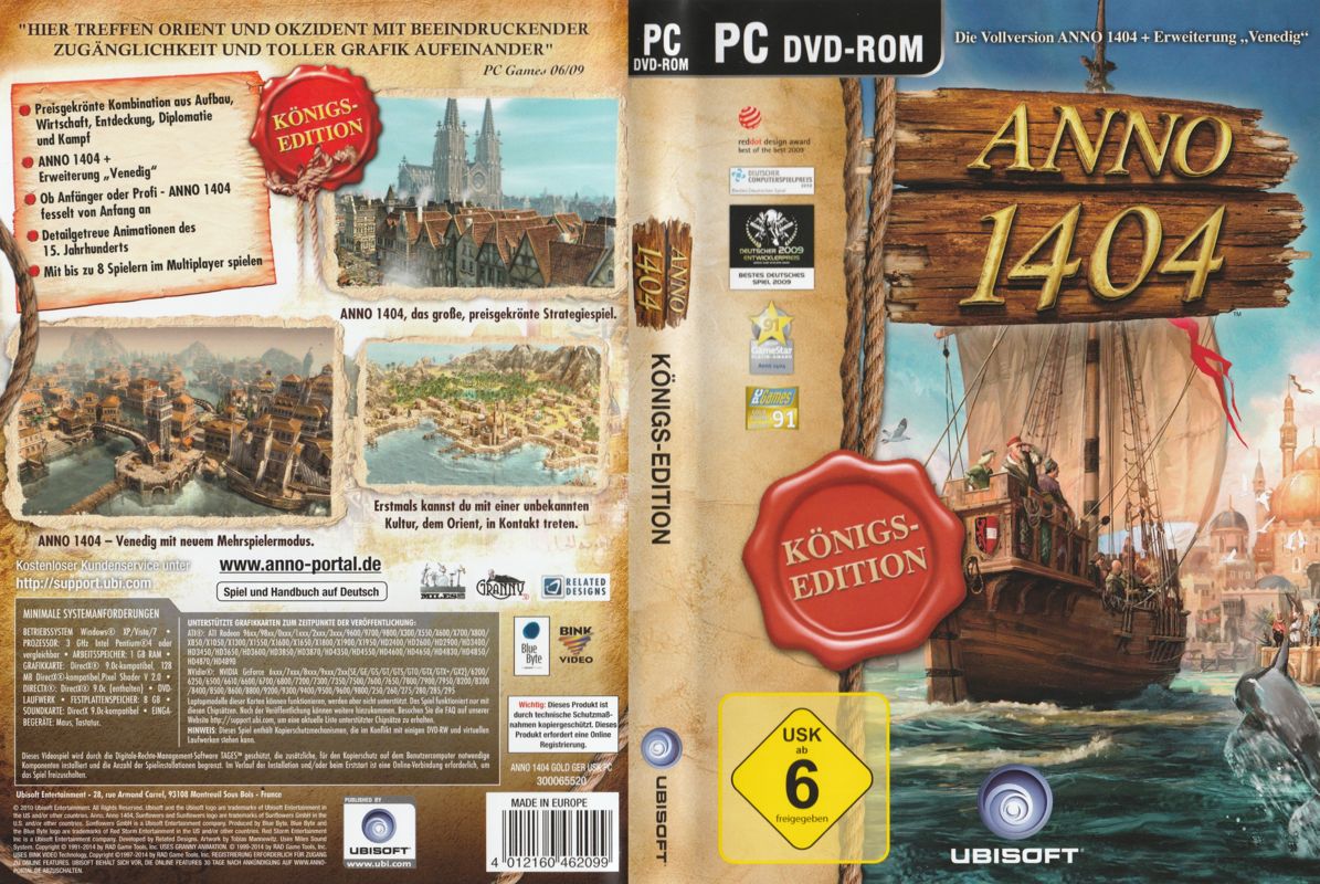 Full Cover for Anno 1404: Gold Edition (Windows)