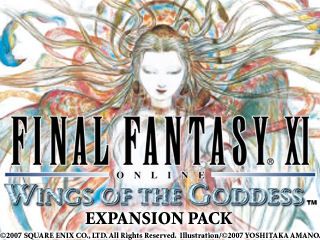 Front Cover for Final Fantasy XI Online: Wings of the Goddess (Windows) (Direct2Drive release)