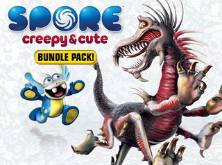 Front Cover for Spore + Spore: Creepy & Cute Parts Pack (Windows) (Direct2Drive release)