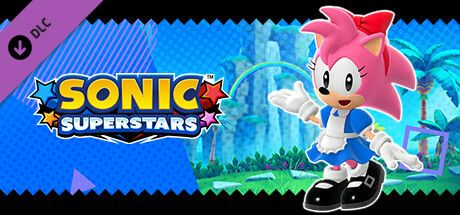 Front Cover for Sonic Superstars: Retro Diner Style Amy Costume (Windows) (Steam release)