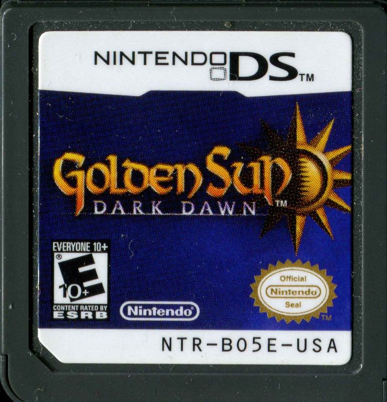 Golden Sun: Dark Dawn cover or packaging material - MobyGames