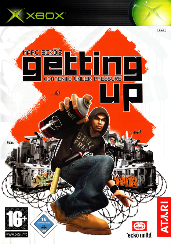 Front Cover for Marc Ecko's Getting Up: Contents Under Pressure (Xbox)