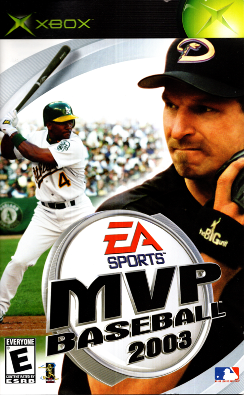 Manual for MVP Baseball 2003 (Xbox): Front