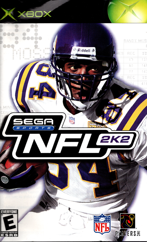 Manual for NFL 2K2 (Xbox): Front