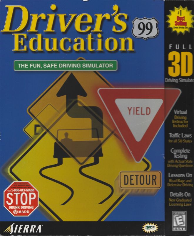 Driver's Education 99 Attributes, Tech Specs, Ratings MobyGames