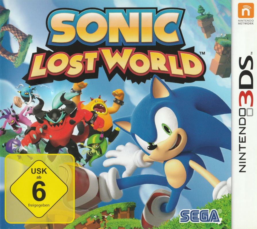 Front Cover for Sonic Lost World (Nintendo 3DS)