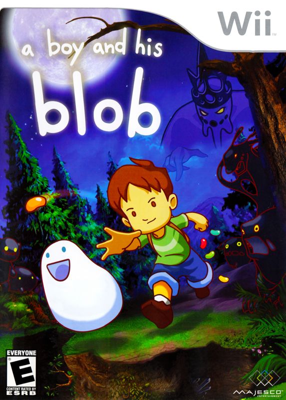 Front Cover for A Boy and His Blob (Wii)