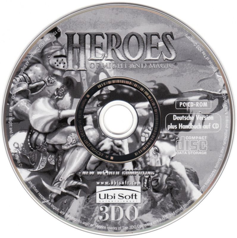 Media for Heroes of Might and Magic Trilogy (Windows): Heroes of Might and Magic - Disc