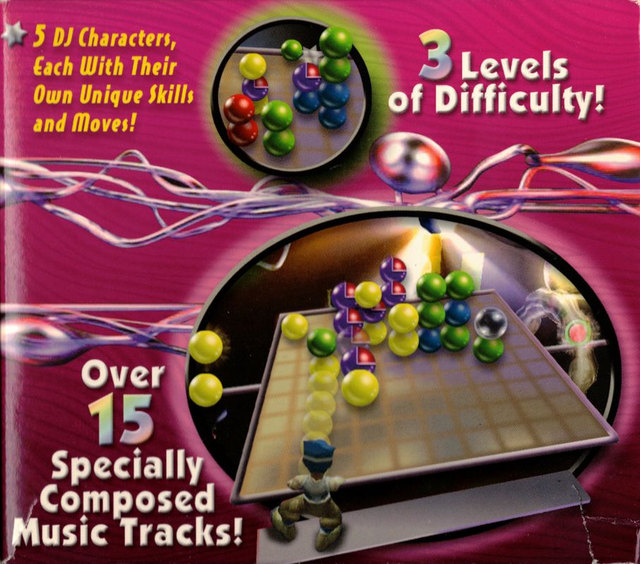 Inside Cover for Super Bubble Pop (Windows): Right
