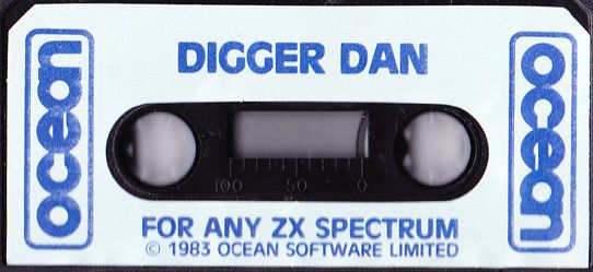 Media for Digger Dan (ZX Spectrum) (original release)