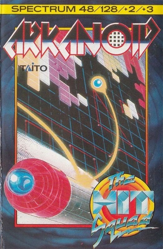 Front Cover for Arkanoid (ZX Spectrum) (Budget re-release)