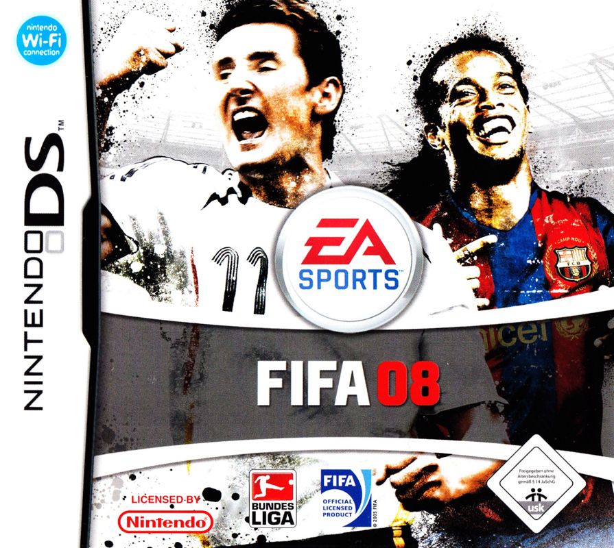 Front Cover for FIFA Soccer 08 (Nintendo DS)