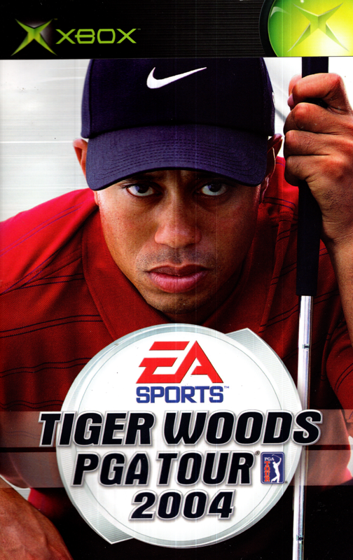 Manual for Tiger Woods PGA Tour 2004 (Xbox): Front