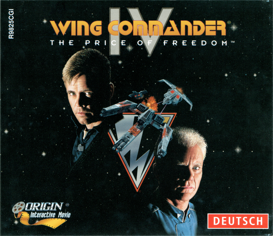 Other for Wing Commander IV: The Price of Freedom (DOS) (Discs with solid white background): Jewel Case - Front