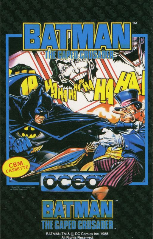 Front Cover for Batman: The Caped Crusader (Commodore 64)