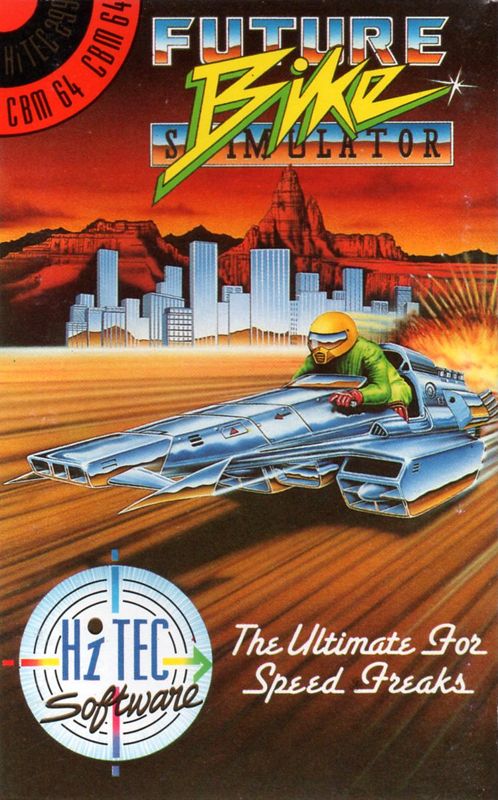 Front Cover for Future Bike Simulator (Commodore 64)