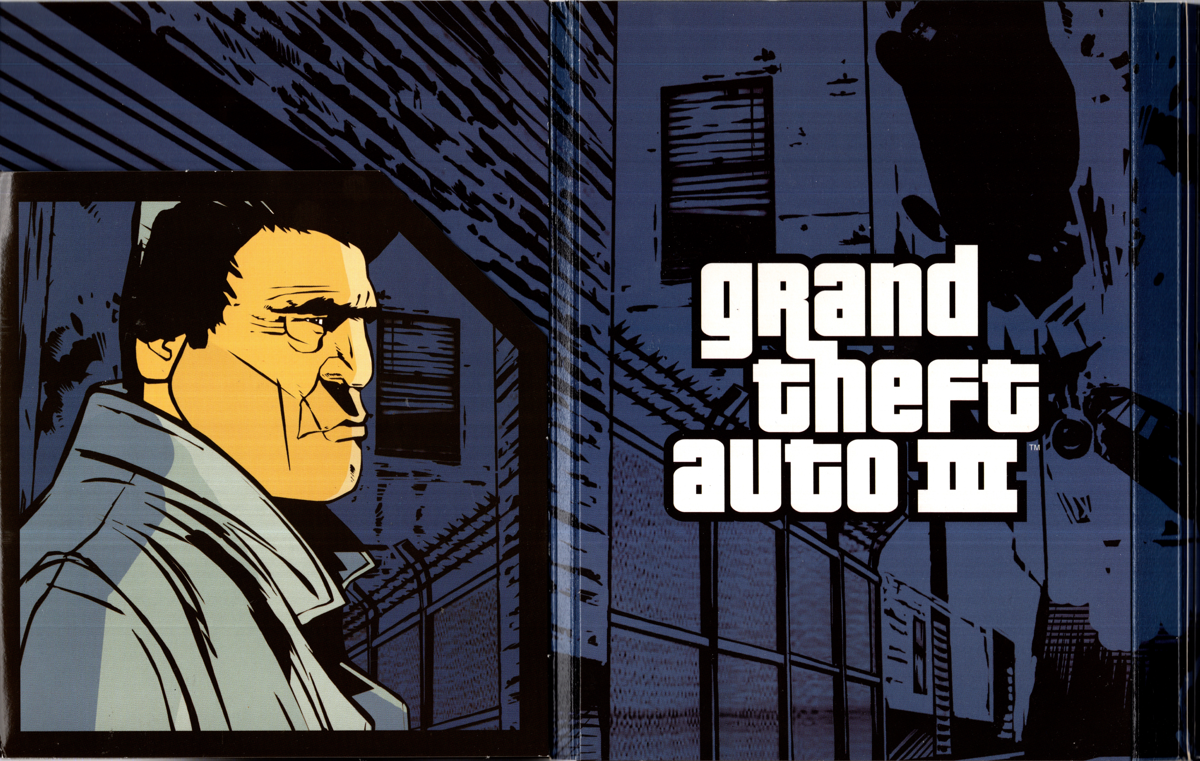 Inside Cover for Grand Theft Auto: The Trilogy (Xbox): GTA III