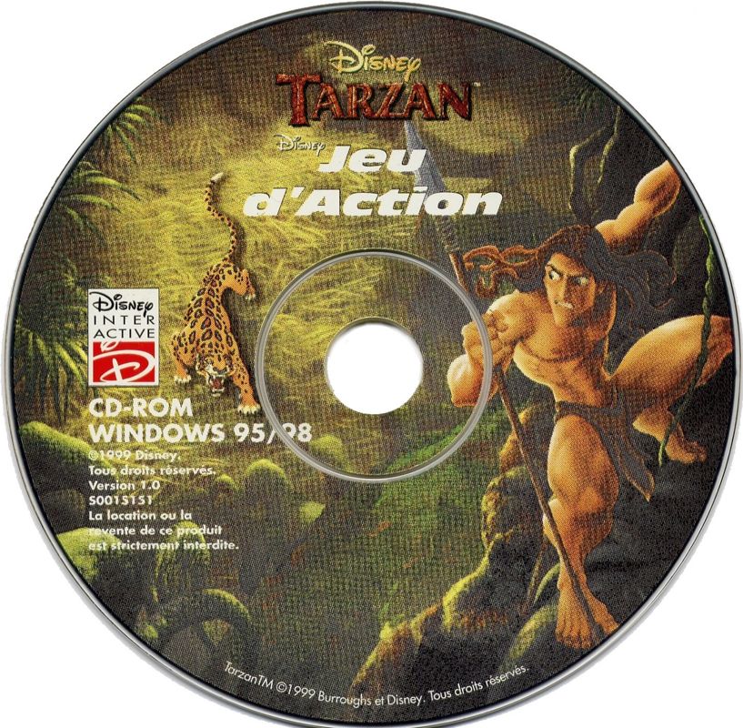 Media for Disney's Tarzan (Windows)