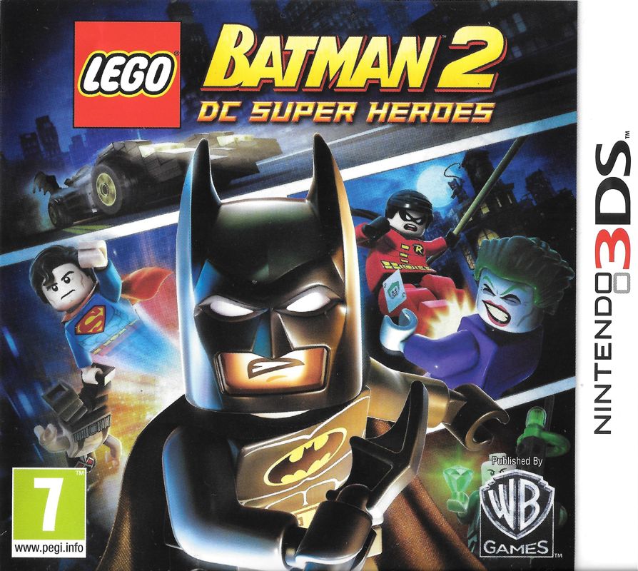 Front Cover for LEGO Batman 2: DC Super Heroes (Nintendo 3DS)