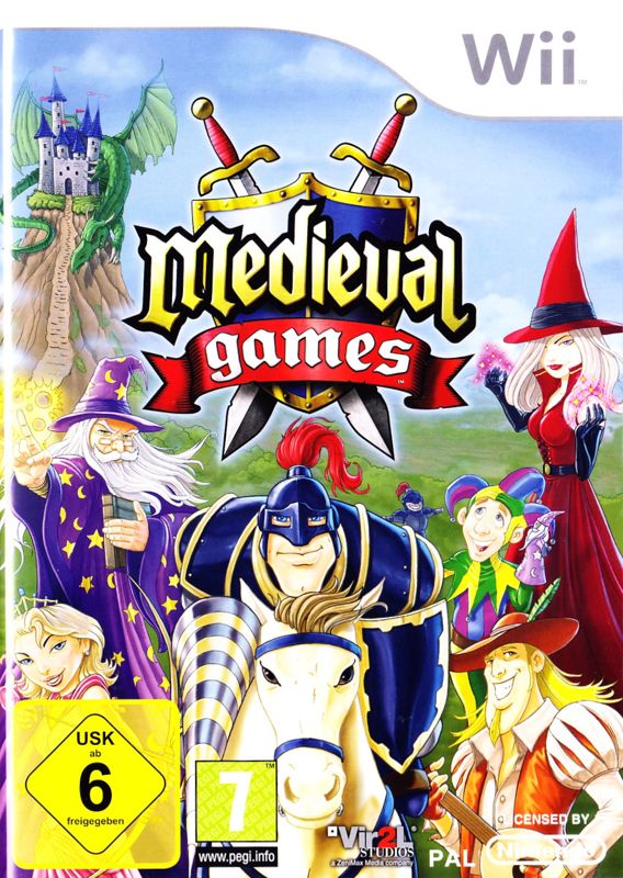 Front Cover for Medieval Games (Wii)