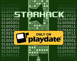 Front Cover for Starhack (Playdate) (itch.io release)