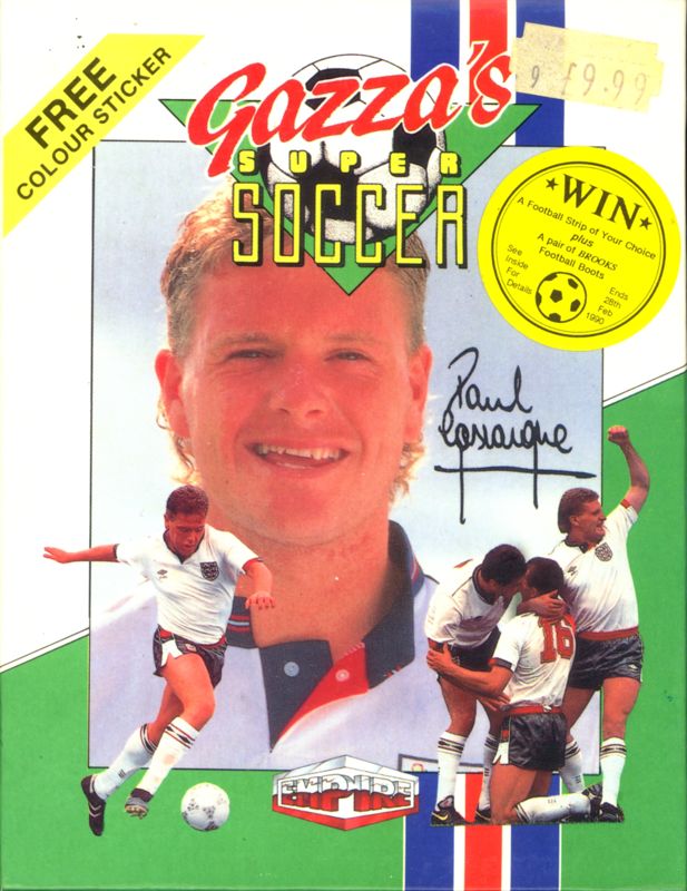 Front Cover for Gazza's Super Soccer (ZX Spectrum)