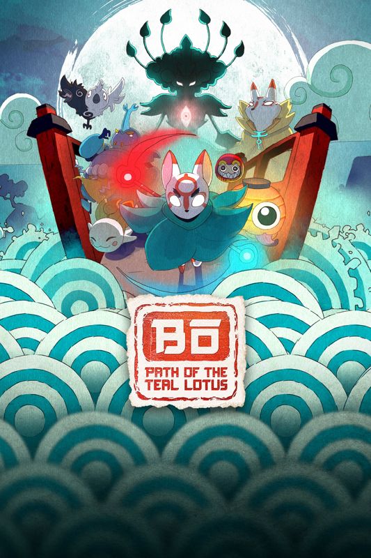 Front Cover for Bō: Path of the Teal Lotus (Xbox Series) (download release)