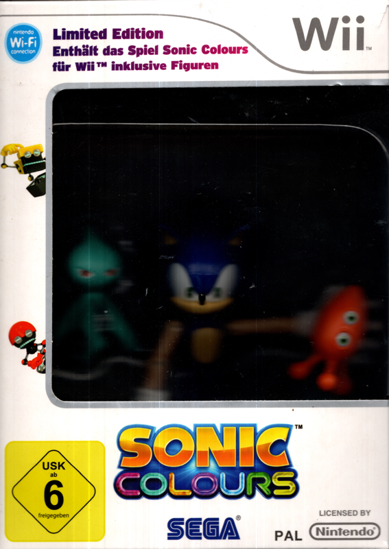 Sonic Colours (Limited Edition) box covers - MobyGames