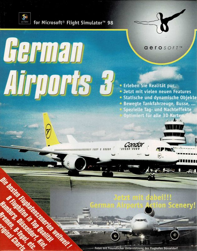 German Airports 3 credits (Windows, 1999) - MobyGames