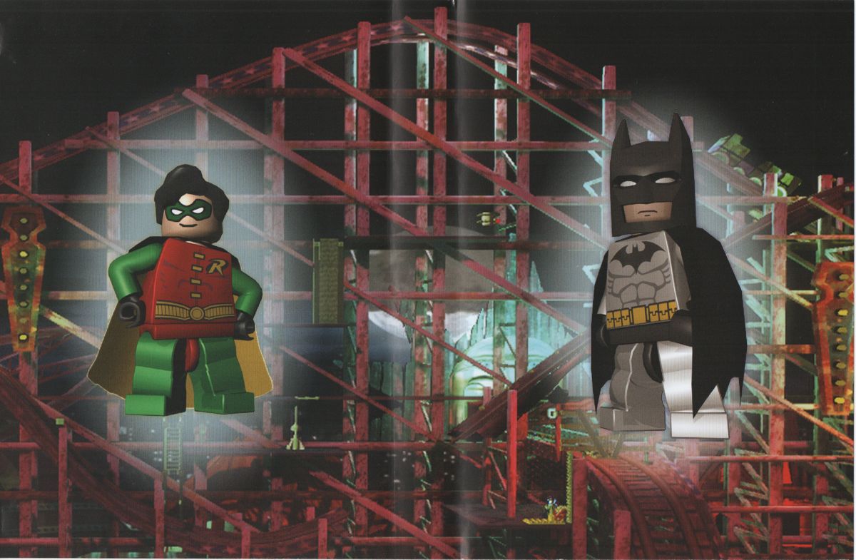 Inside Cover for LEGO Batman: The Videogame (Windows): Full Cover