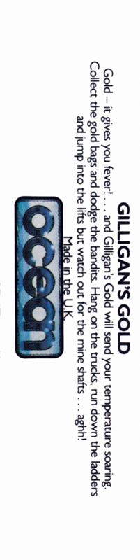 Back Cover for Gilligan's Gold (ZX Spectrum)