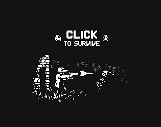 Front Cover for Click to Survive (Windows) (itch.io release)