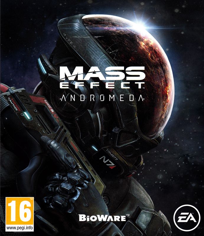 Front Cover for Mass Effect: Andromeda (Xbox One)