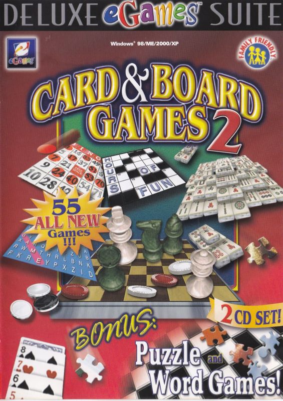 Deluxe Suite Card & Board Games 2 cover or packaging material MobyGames