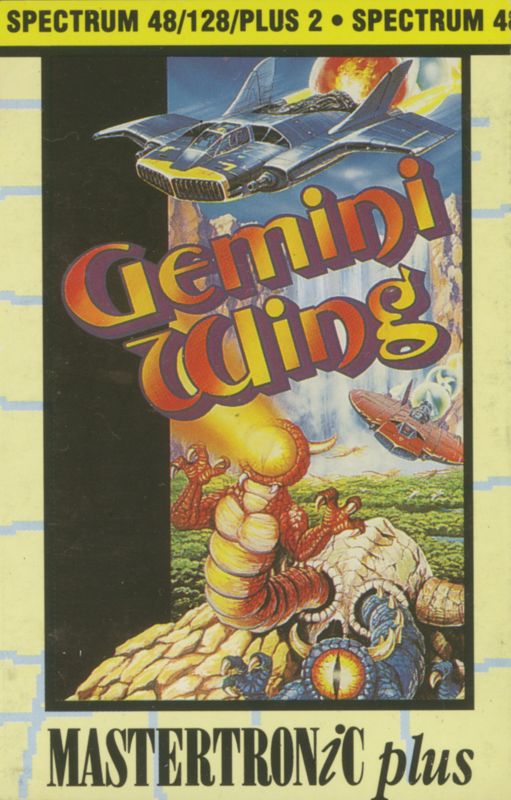 Front Cover for Gemini Wing (ZX Spectrum) (Mastertronic Plus release)