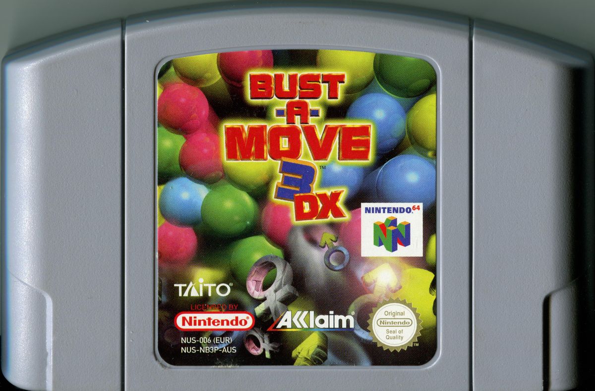 Media for Bust-A-Move 3 (Nintendo 64)