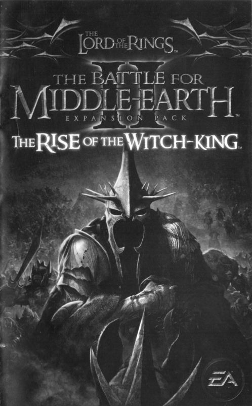 Manual for The Lord of the Rings: The Battle for Middle-earth II - The Rise of the Witch-king (Windows)