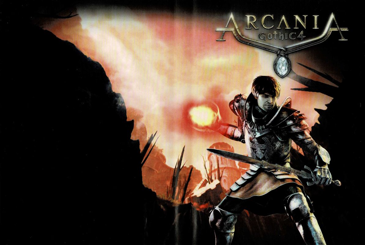 Inside Cover for ArcaniA: Gothic 4 (Windows): Full Cover