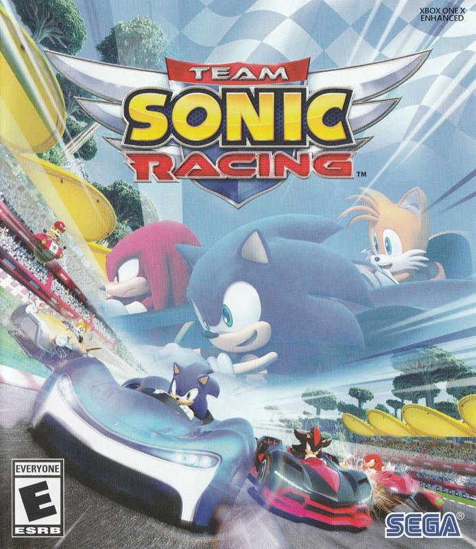 Front Cover for Team Sonic Racing (Xbox One)