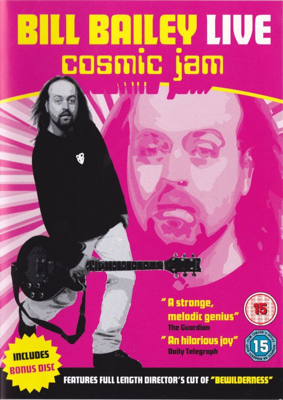 Front Cover for Bill Bailey Live: Cosmic Jam (included game) (DVD Player)