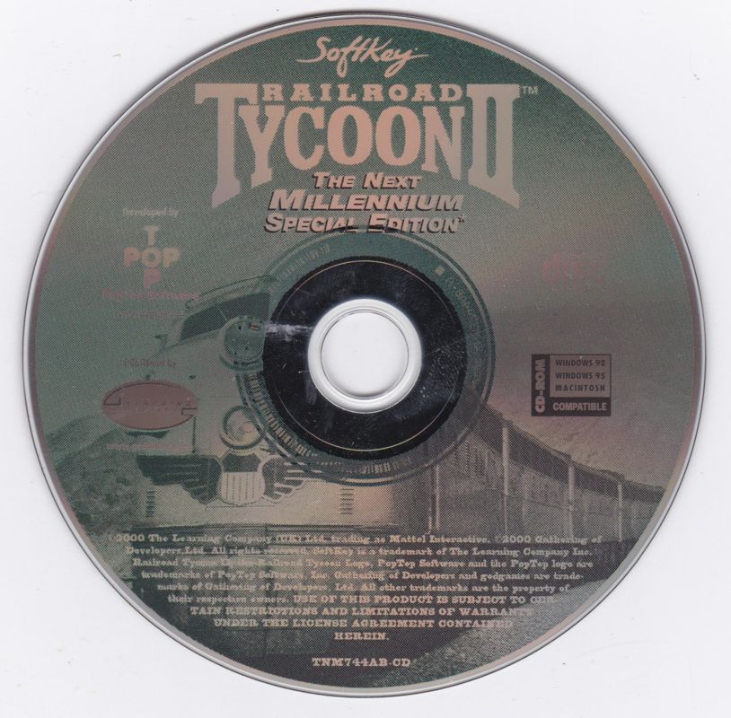 Media for Railroad Tycoon II: The Next Millennium - Special Edition (Macintosh and Windows) (Softkey release)