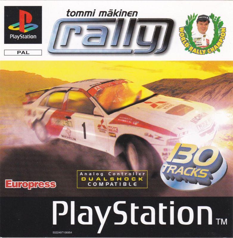 Front Cover for International Rally Championship (PlayStation) (Europress release)