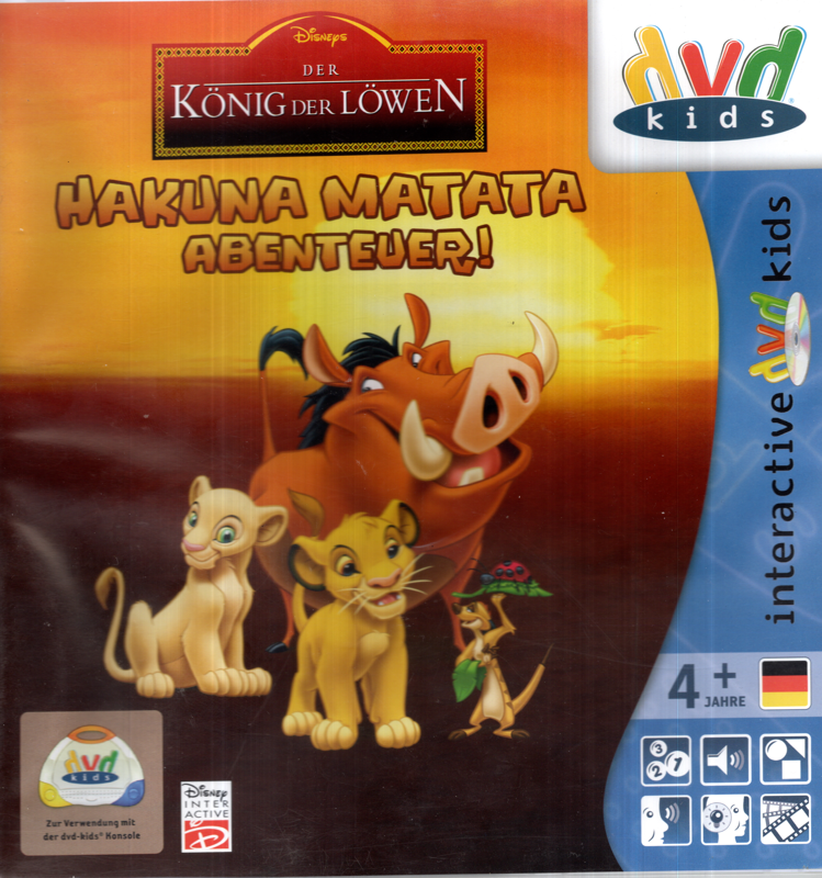 Der König der Löwen Hakuna Matata Abenteuer! box covers MobyGames