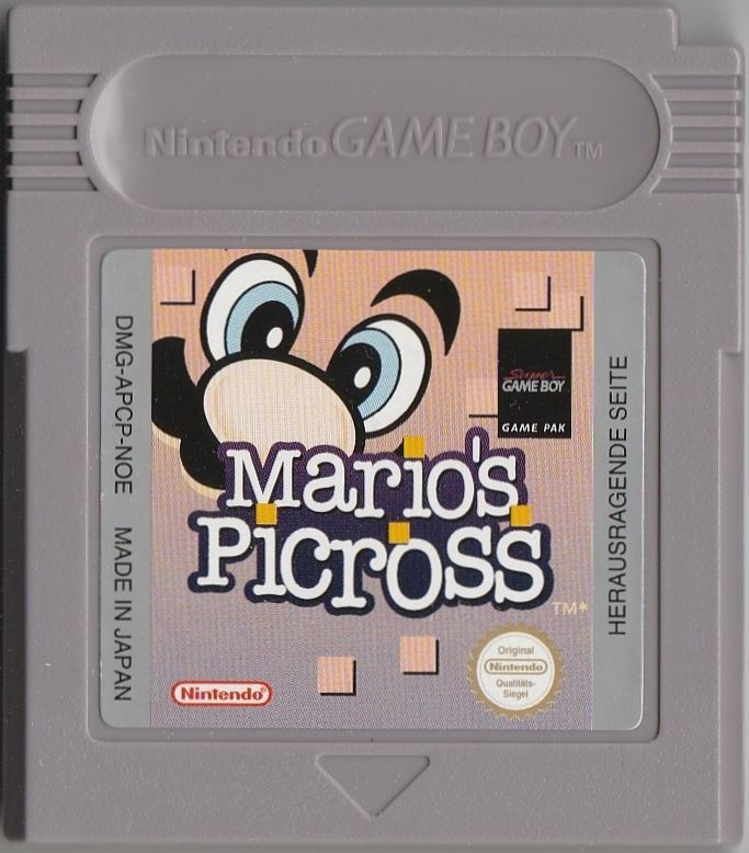 Media for Mario's Picross (Game Boy)