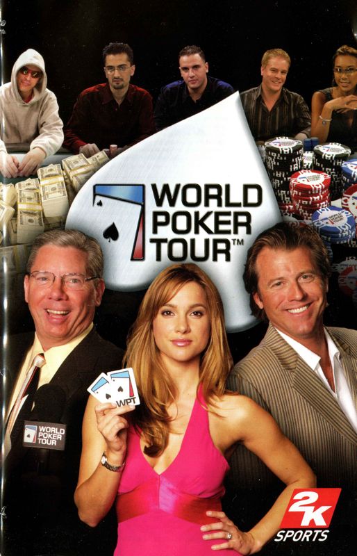 Manual for World Poker Tour (PlayStation 2): Front