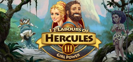 Front Cover for 12 Labours of Hercules III: Girl Power (Linux and Macintosh and Windows) (Steam release)